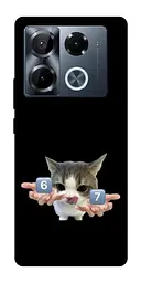 Чохол Demsky Six Seven cat для Infinix Note 40 Pro 4G