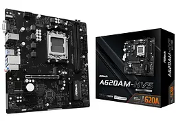 Материнська плата AsRock A620AM-HVS (A620AM-HVS) (Socket AM5, AMD A620A, Micro-ATX) - мініатюра 5