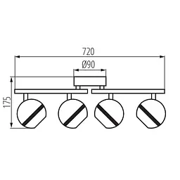 Спот Kanlux RANVI LED EL-4O (24433) - мініатюра 3