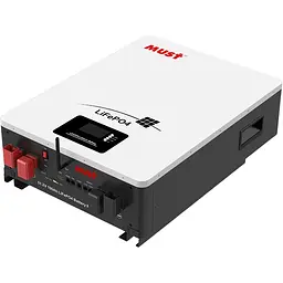 Акумулятор MUST LiFePO4 LP16-48100 51.2V 100Ah 5.12 кВт - мініатюра 2