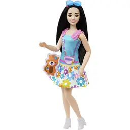 Лялька Barbie Моя перша Barbie Брюнетка з білченям (HLL22) - мініатюра 3