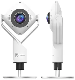 Веб-камера j5create Bеб-камера JVCU360-N USB A/C (JVCU360-N) - мініатюра 3