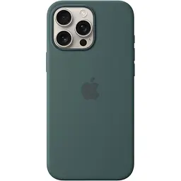 Чохол Silicone Case with MagSafe для Apple iPhone 16 Pro Max Lake Green AAA [119555] - мініатюра 2