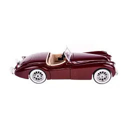 Автомодель - JAGUAR XK 120 (1951) (асорті вишневий, сріблястий, 1:24) - мініатюра 8