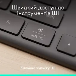 Клавіатура Logitech Signature Slim K620 for Business USB-C UA Graphite (920-013333) - мініатюра 4