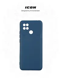 Чехол ArmorStandart ICON для Xiaomi Poco C40 Camera cover Dark Blue (ARM62673) - мініатюра 3