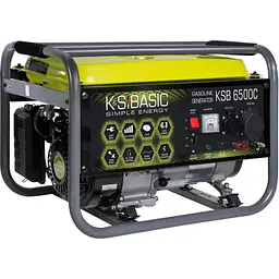 Бензиновий генератор K&S BASIC KSB 6500C