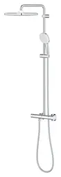 Душова система з термостатом для настінного монтажу Grohe Tempesta System 250 Cube 26689001, Хром - мініатюра 4