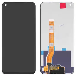 Дисплей для Oppo A76, чорний, без рамки, Original (PRC), CPstrong375