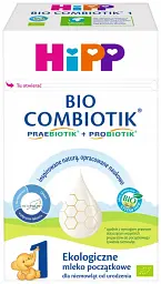 Дитяча суха молочна суміш HiPP Bio Combiotik 1 для немовлят з народження 550 г