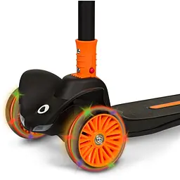 Самокат Lionelo Timmy Orange Black, чорно-помаранчевий (LOE-TIMMY ORANGE BLACK) - мініатюра 8