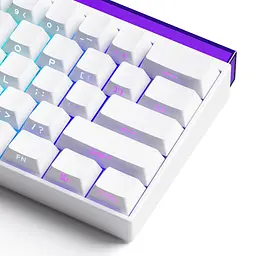 Магнітна клавіатура Veekos Shine60 HE 60%, Білий - мініатюра 4