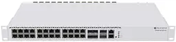 Комутатор керований рівня 3 Mikrotik CRS326-4C+20G+2Q+RM