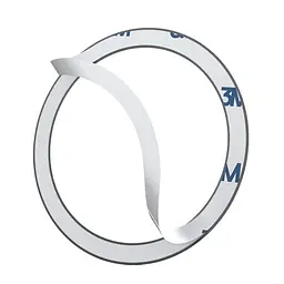 Пластина MagSafe Baseus Halo Series Magnetic Metal Ring (2pcs/pack) чорний PCCH000001 - мініатюра 4