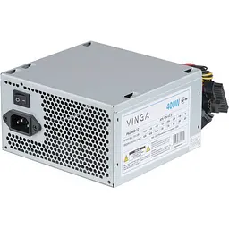 Блок живлення Vinga 400W (PSU-400-12) Black Б/в