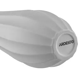 Ваза Ardesto Molize порцеляна 8.5х27.5 см сіра (AR3810G) - мініатюра 3