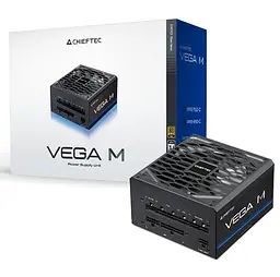 Блок живлення Chieftec Vega M 850W 80+ Gold (PPG-850-C) - мініатюра 8