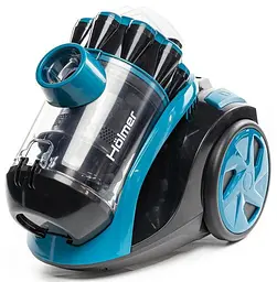 Пилосос Holmer HVCC-91В ECO Cyclone 900 W контейнер об'єм пилозбірника 2 л HEPA-фільтр регулювання потужності на корпусі технологія Multi-Cyclone мікрофільтр Blue - мініатюра 2