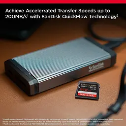 Карта пам'яті Sandisk 512GB SD C10 UHS-I U3 R200/W140MB/s Extreme Pro V30 (SDSDXXD-512G-GN4IN) - мініатюра 6