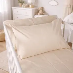 Дитяча постільна білизна LITTLE KIDS Poplin Line Milky White (2200012786109) - мініатюра 2