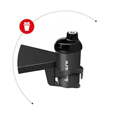 Комп'ютерний стіл HUZARO HERO 4.7 BLACK - мініатюра 8