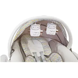 Заколисуючий центр Graco Glider Elite Chevron, бежевий - мініатюра 4
