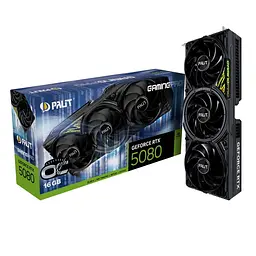 Відеокарта Palit RTX 5080 16Gb GamingPro OC V1 (NE75080S19T2-GB2031Y) (GDDR7, 256 bit, PCI-E v5.0 x16) - мініатюра 10