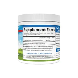 Амінокислота Carlson Labs L-Lysine Powder, 100 грам - мініатюра 2