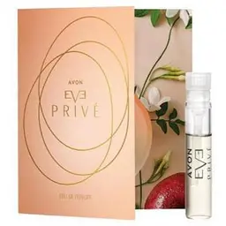 Листівка з пробним зразком Туалетної води Avon ЕVE PRIVE для Неї 0.6 мл