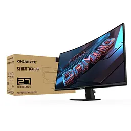 Монітор Gigabyte 27 GS27QCA VA Black 180Hz Curved - мініатюра 8