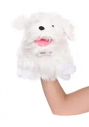 М'яка іграшка на руку Goki Собачка Klabauter 24 см (51555G) - мініатюра 2