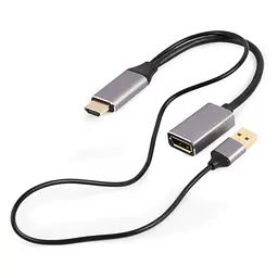 Перехідник Cablexpert HDMI to DisplayPort 4K 60Hz (A-HDMIM-DPF-02) - мініатюра 2