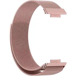 Ремінець DK для Huawei Watch Fit 2 Metal Milanese Loop Magnetic (pink rose)
