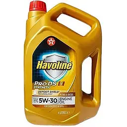 Олива моторна Texaco Havoline ProDS V 5W-30 Acea C3/API SN 4 л (162362)