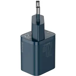 Зарядний пристрій Baseus Super Si Quick Charger 1C 20W EU blue (CCSUP-B03) - мініатюра 3
