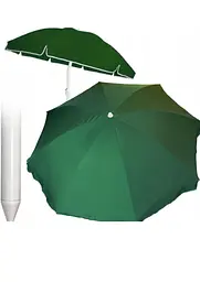 Парасолька садова Jumi Garden 240см зелений