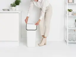 Відро для сміття Brabantia Sort&Go, 40 л, білий (251061) - мініатюра 4