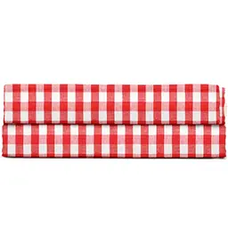 Дитяче простирадло Cosas Red Check 110х160 см червоно-біле (RedCheck_110x160)