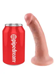 Фалоімітатор King Cock 6 14 см тілесний - мініатюра 2