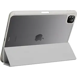 Чохол-книжка BeCover Soft Edge TPU з кріпленням Apple Pencil для Apple iPad Pro 12.9 2020/2021/2022 Gray (711709) - мініатюра 2