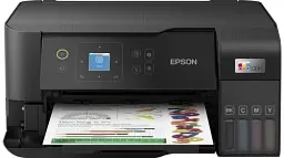 БФП струменевий кольоровий A4 Epson L3560, Black, WiFi, 4800х1200 dpi, до 15/8 стор/хв, РК екран 3.7 см, USB, вбудоване СБПЧ, чорнило Epson 103 (C11CK58404)