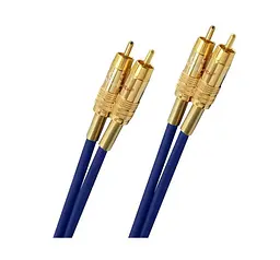 Межблочный кабель 2RCA-2RCA Oehlbach Master Set NF 1м