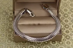 Браслет Xuping Jewelry анаконда 20 см 7 мм сріблястий