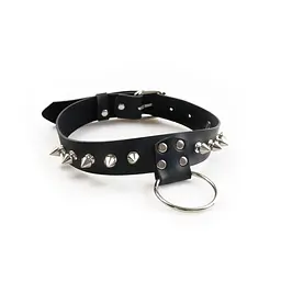 Чоловічий чокер із шипами Art of Sex - Stiles Leather and Spikes Art of Sex SO9979 99707 - мініатюра 3