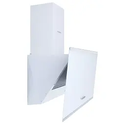 Витяжка декоративна похила Minola HDN 6202 WH/INOX 700 LED - мініатюра 3