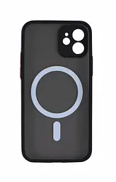 Магнітний чохол XON PhoneCase Magnetic для iPhone 12 (PCMB1112100B 9465) Чорний - мініатюра 3