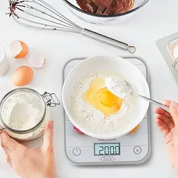 Ваги кухонні Tefal Optiss Cake Pops 5 кг скло AAAx2 в комплекті різнокольорові (BC50D4V0) - мініатюра 6