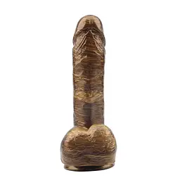 Фалоімітатор Dark Muscle Ben Dover 19.5 золотий - мініатюра 5