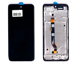 Дисплей Infinix Hot 11S/Hot 11S NFC (X6812B) чорний + рамка