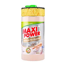 Засіб для ручного миття посуду Maxi Power Мигдаль 1000 мл (4823098402800)